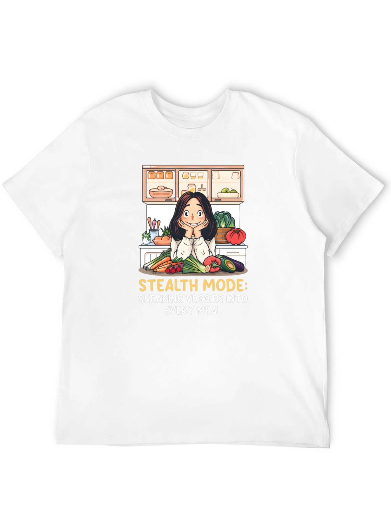 Stealth Veggies Graphic T-Shirt