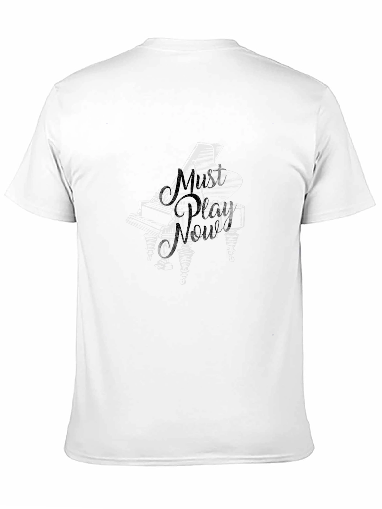 Must Play Now Black T-Shirt