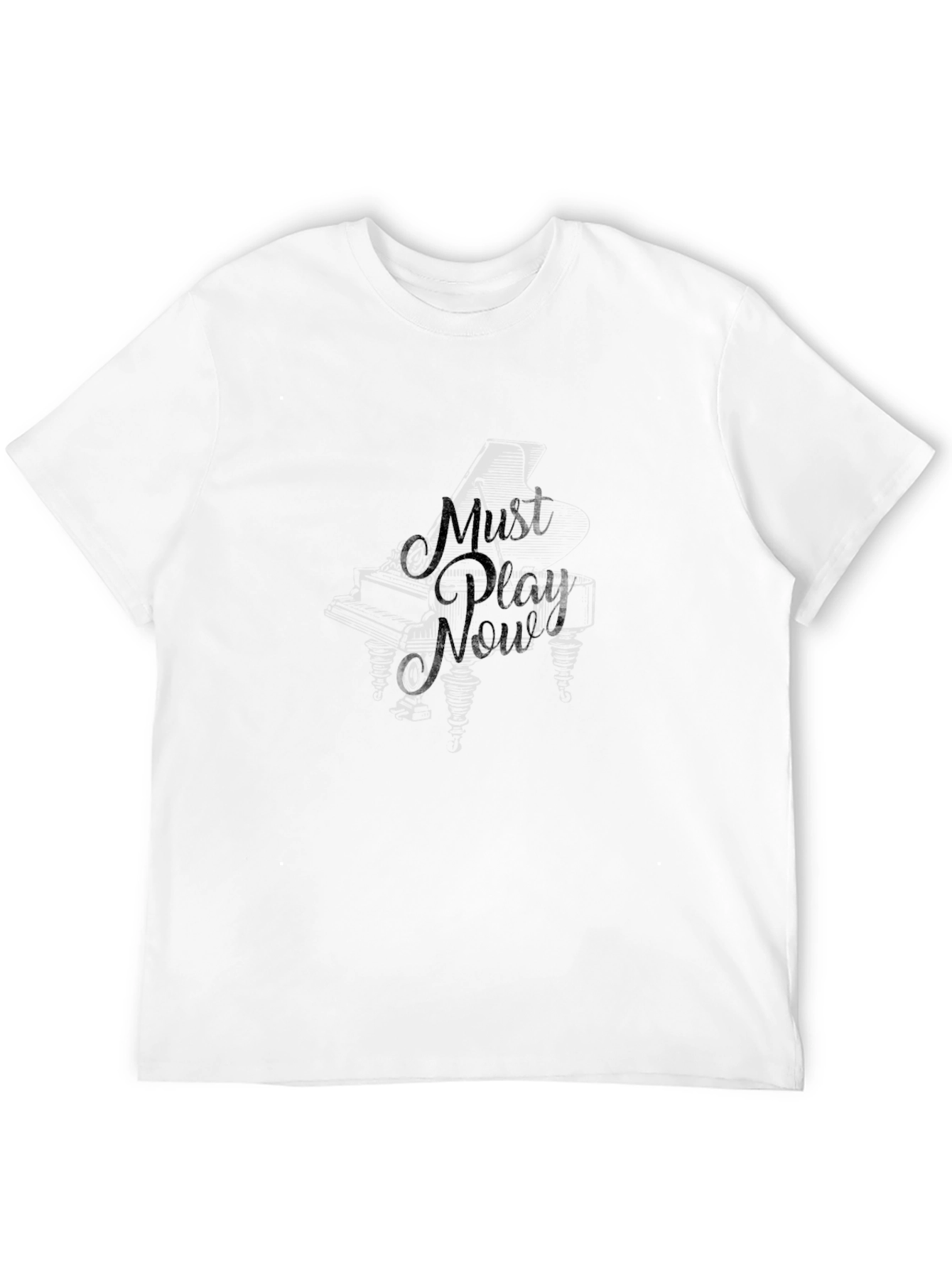 Must Play Now Black T-Shirt
