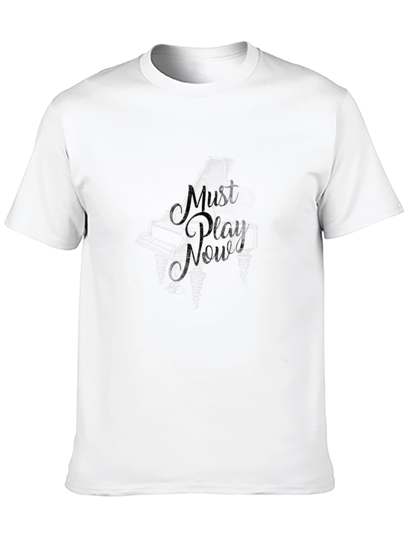 Must Play Now Black T-Shirt