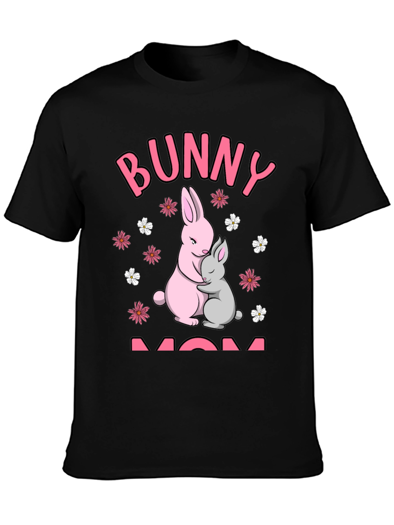 Bunny Mom T-Shirt - Cute Easter Tee
