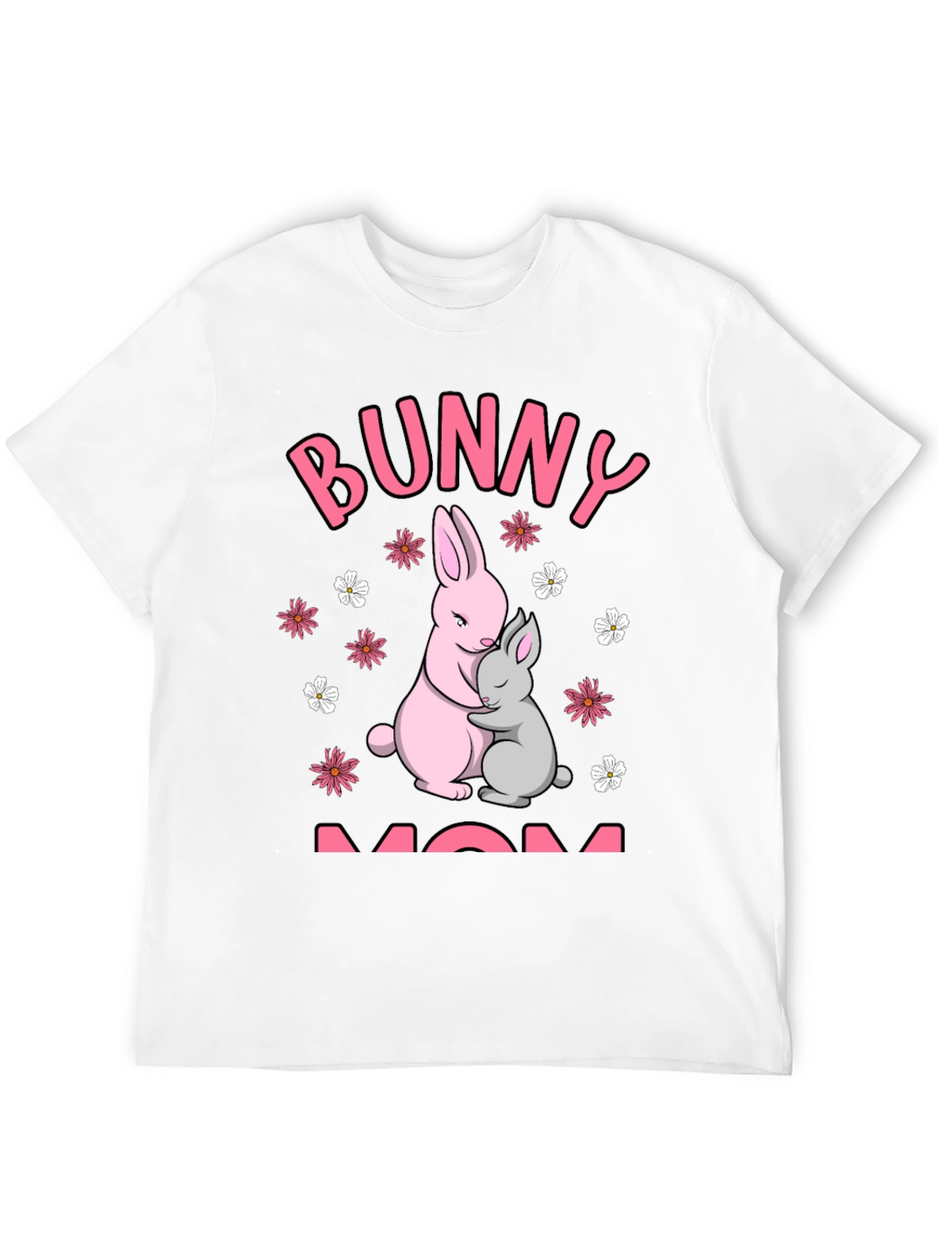 Bunny Mom T-Shirt - Cute Easter Tee