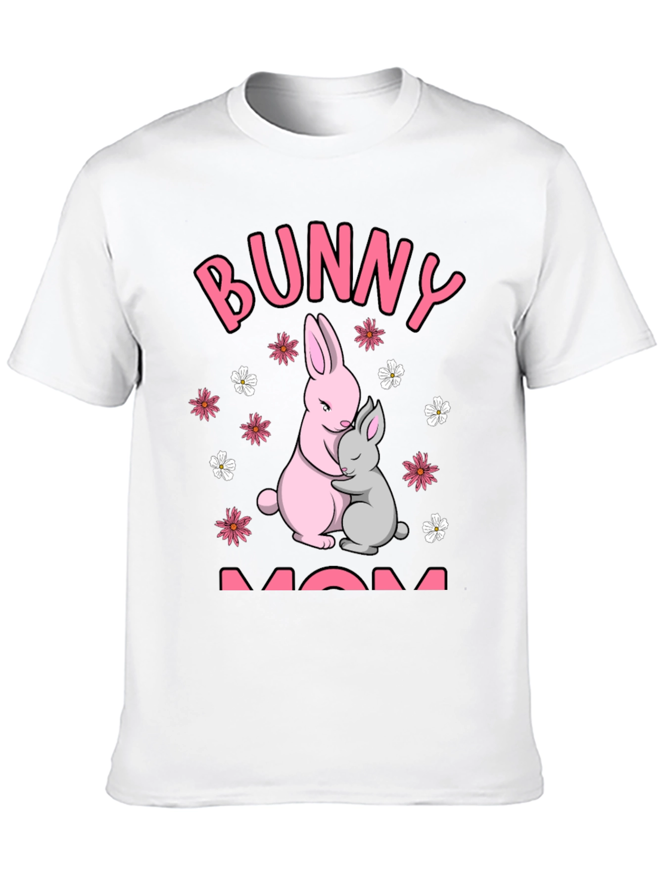Bunny Mom T-Shirt - Cute Easter Tee