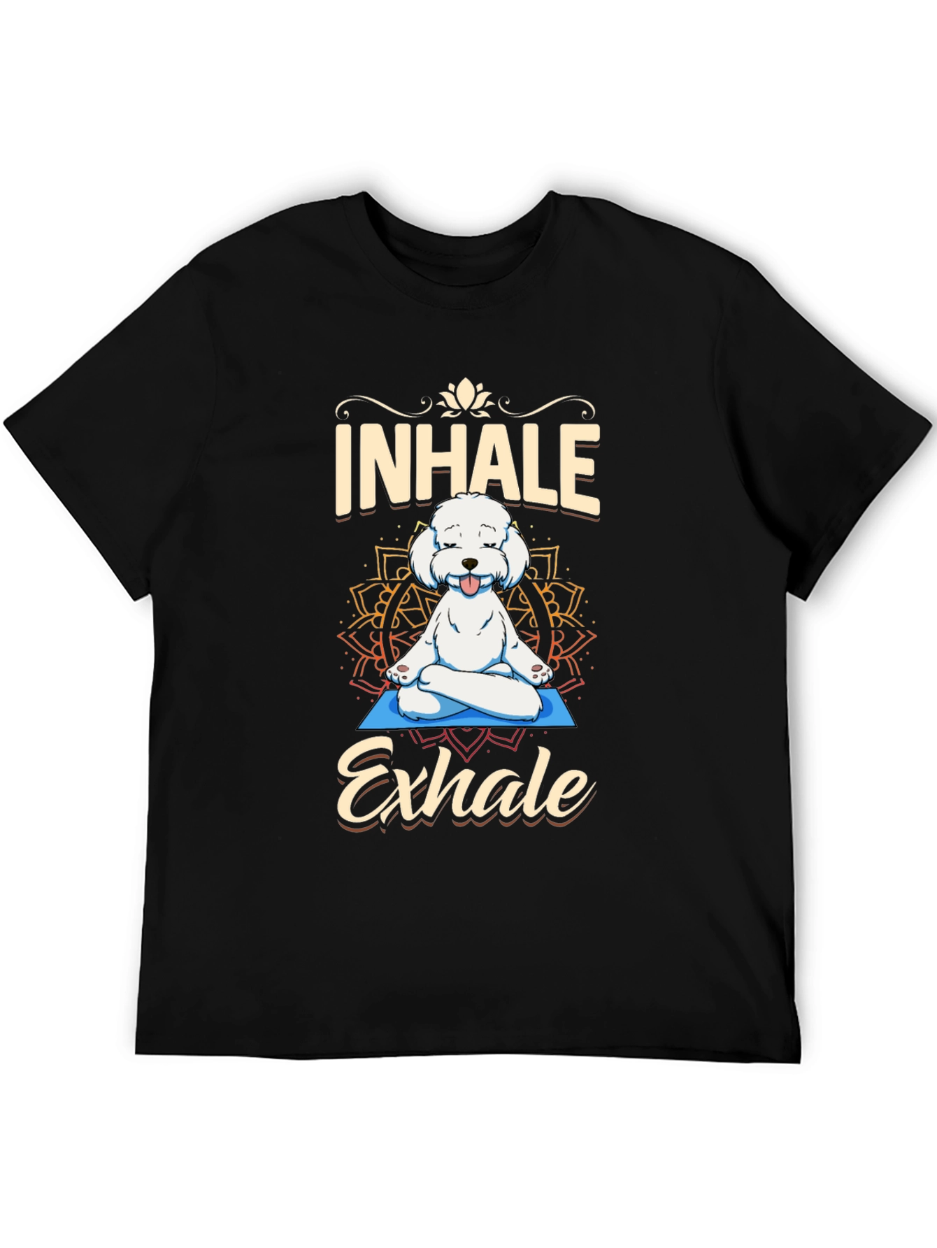 Yoga Dog T-Shirt - Inhale Exhale