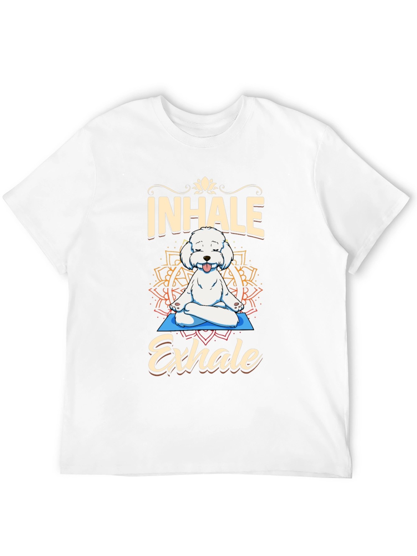 Yoga Dog T-Shirt - Inhale Exhale