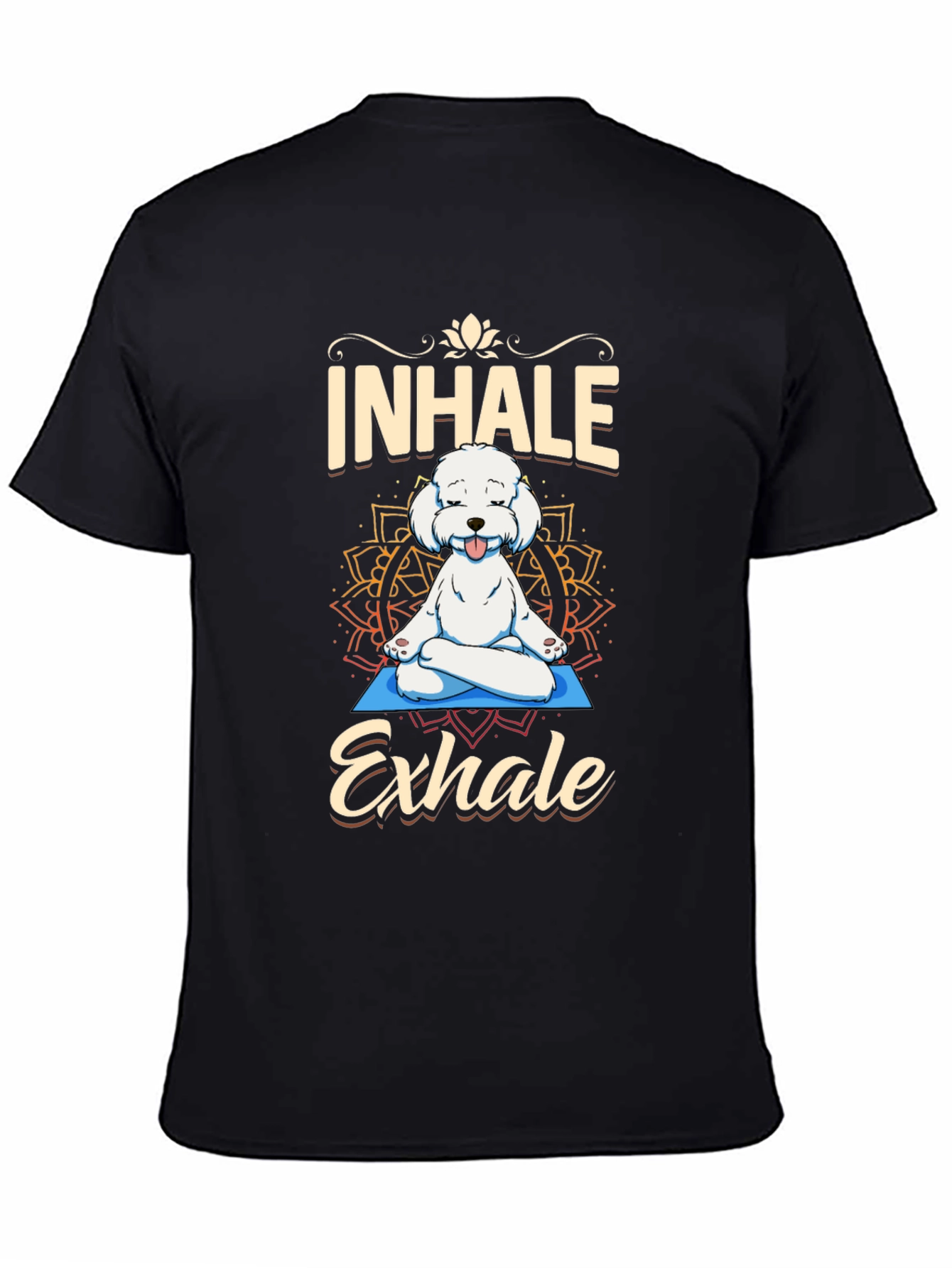 Yoga Dog T-Shirt - Inhale Exhale
