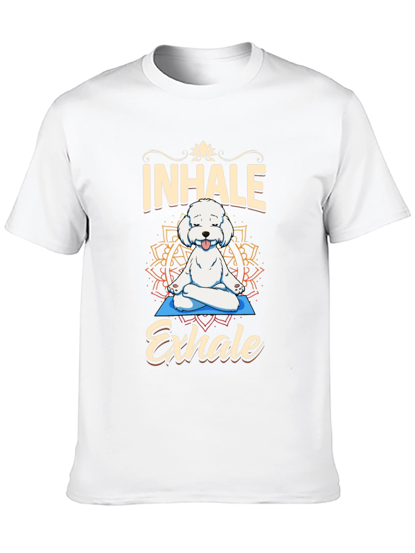 Yoga Dog T-Shirt - Inhale Exhale