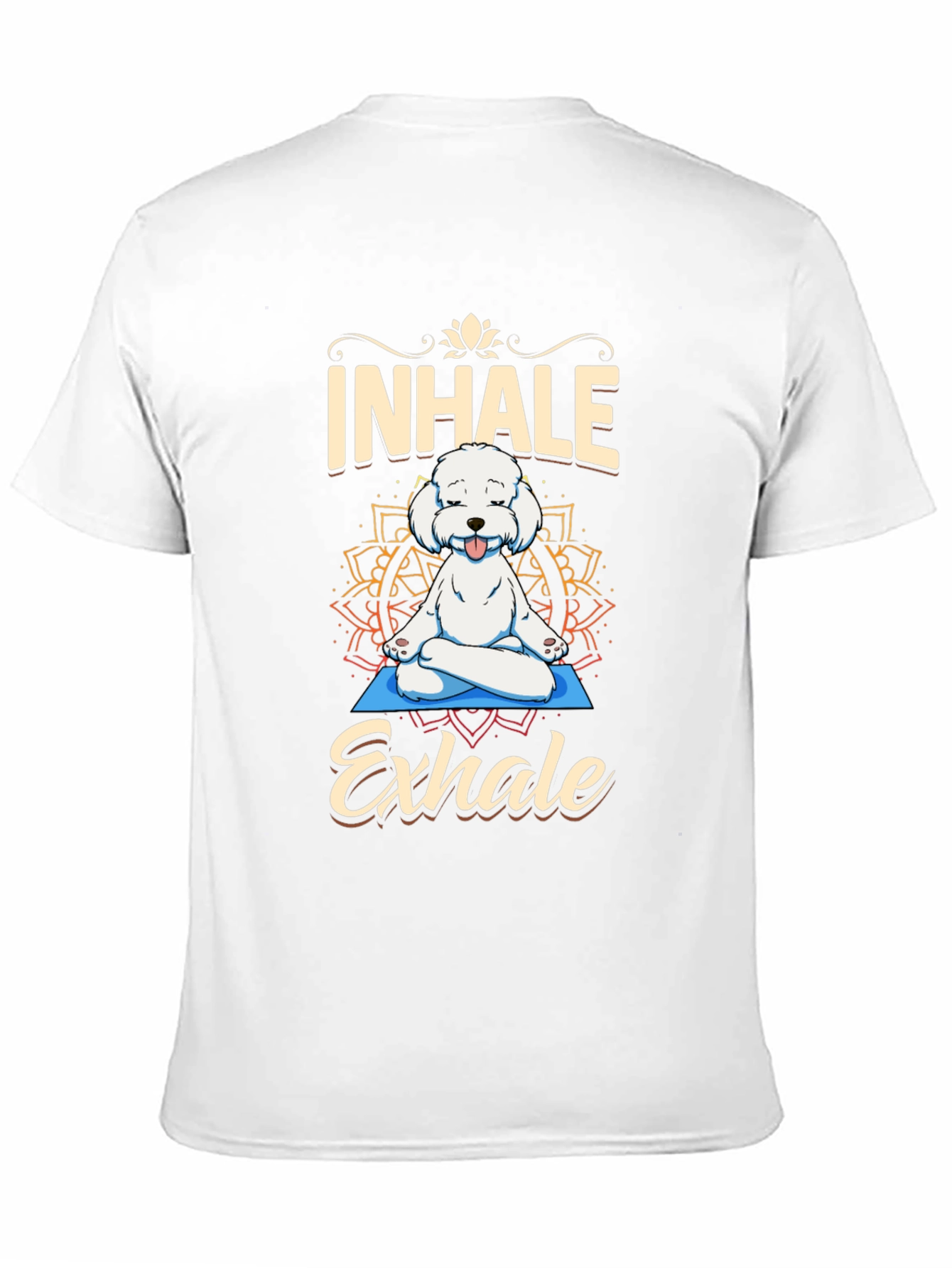 Yoga Dog T-Shirt - Inhale Exhale