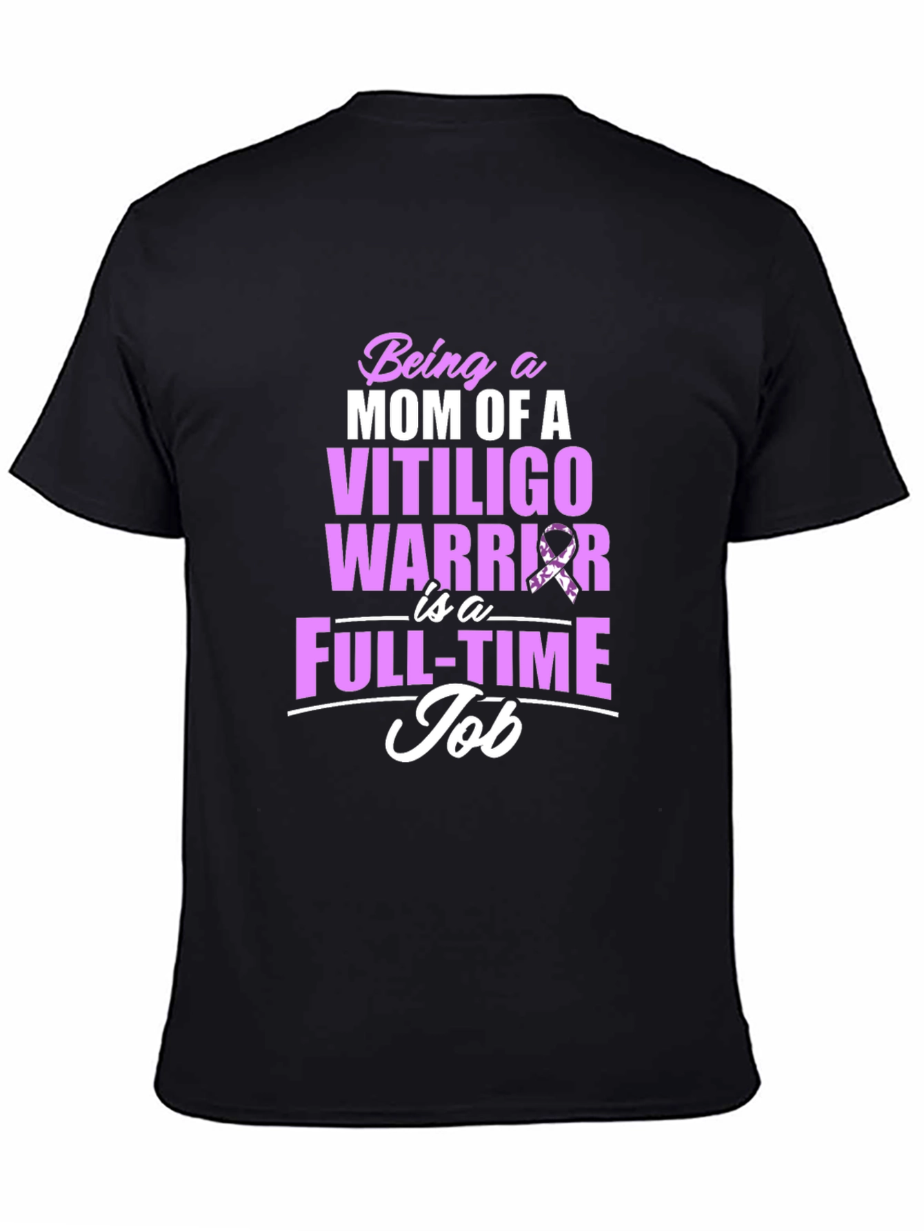 Vitiligo Warrior Mom T-Shirt