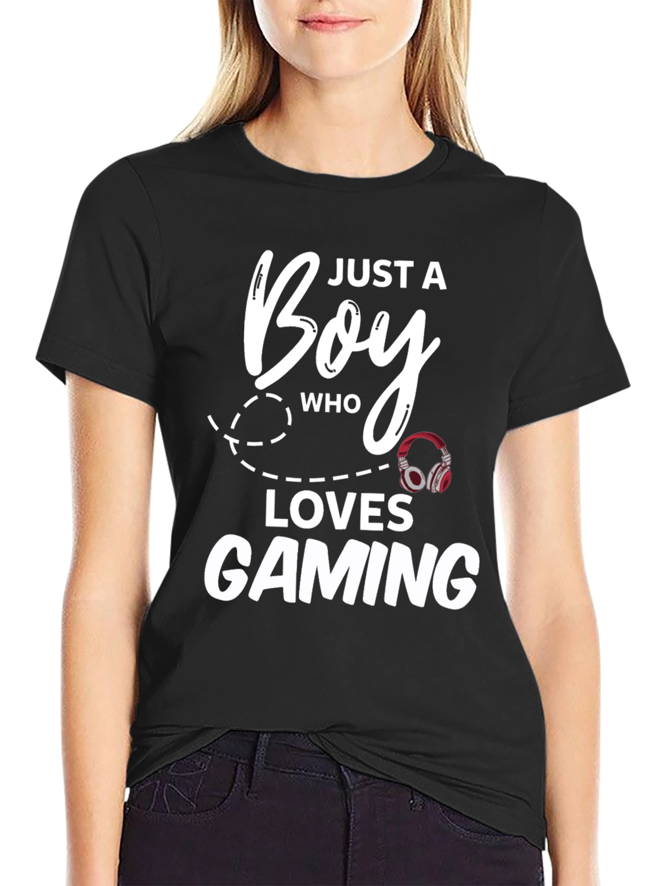 Just A Boy Who Loves Gaming T-Shirt