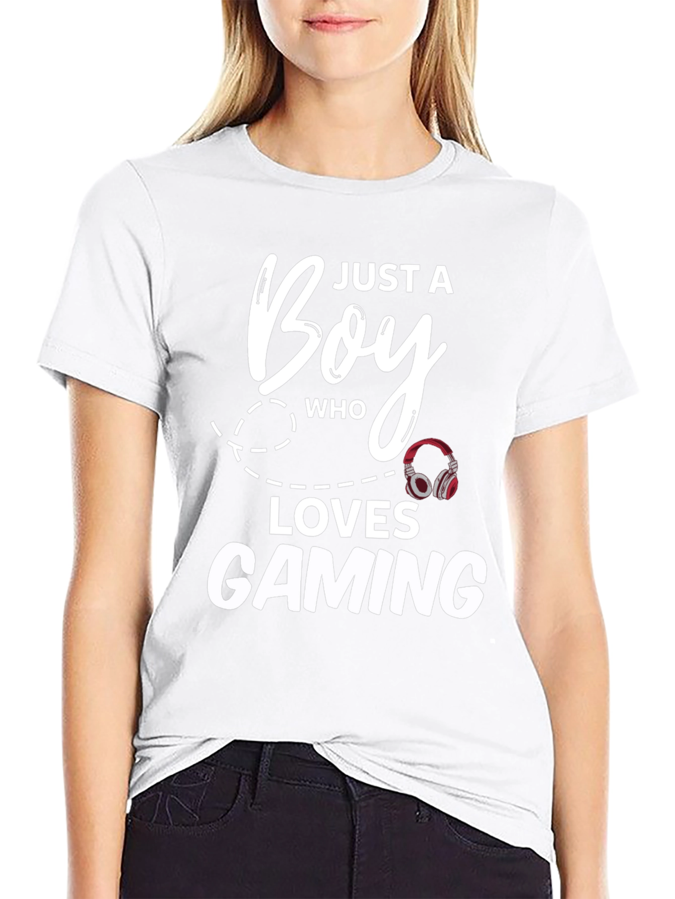 Just A Boy Who Loves Gaming T-Shirt