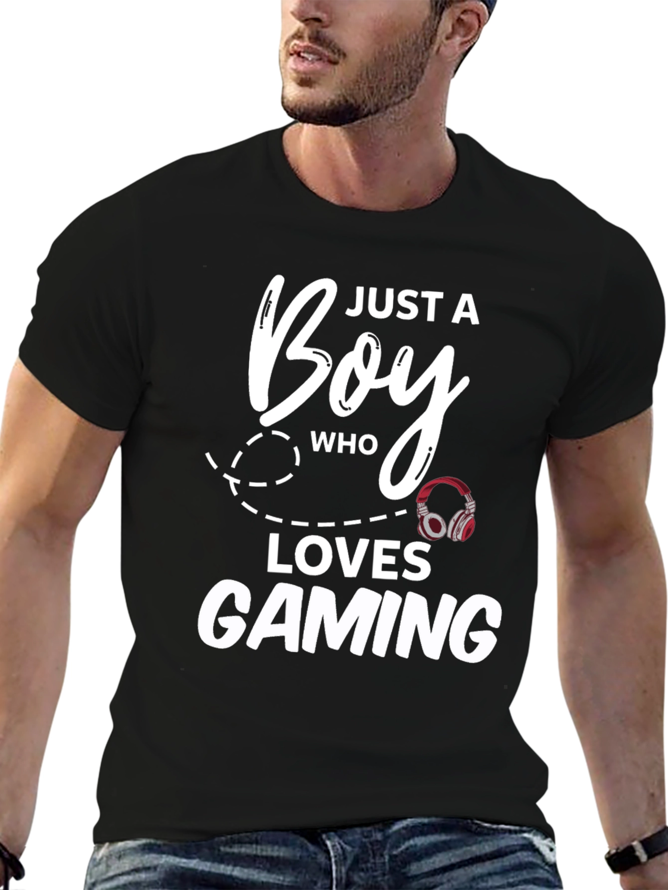 Just A Boy Who Loves Gaming T-Shirt