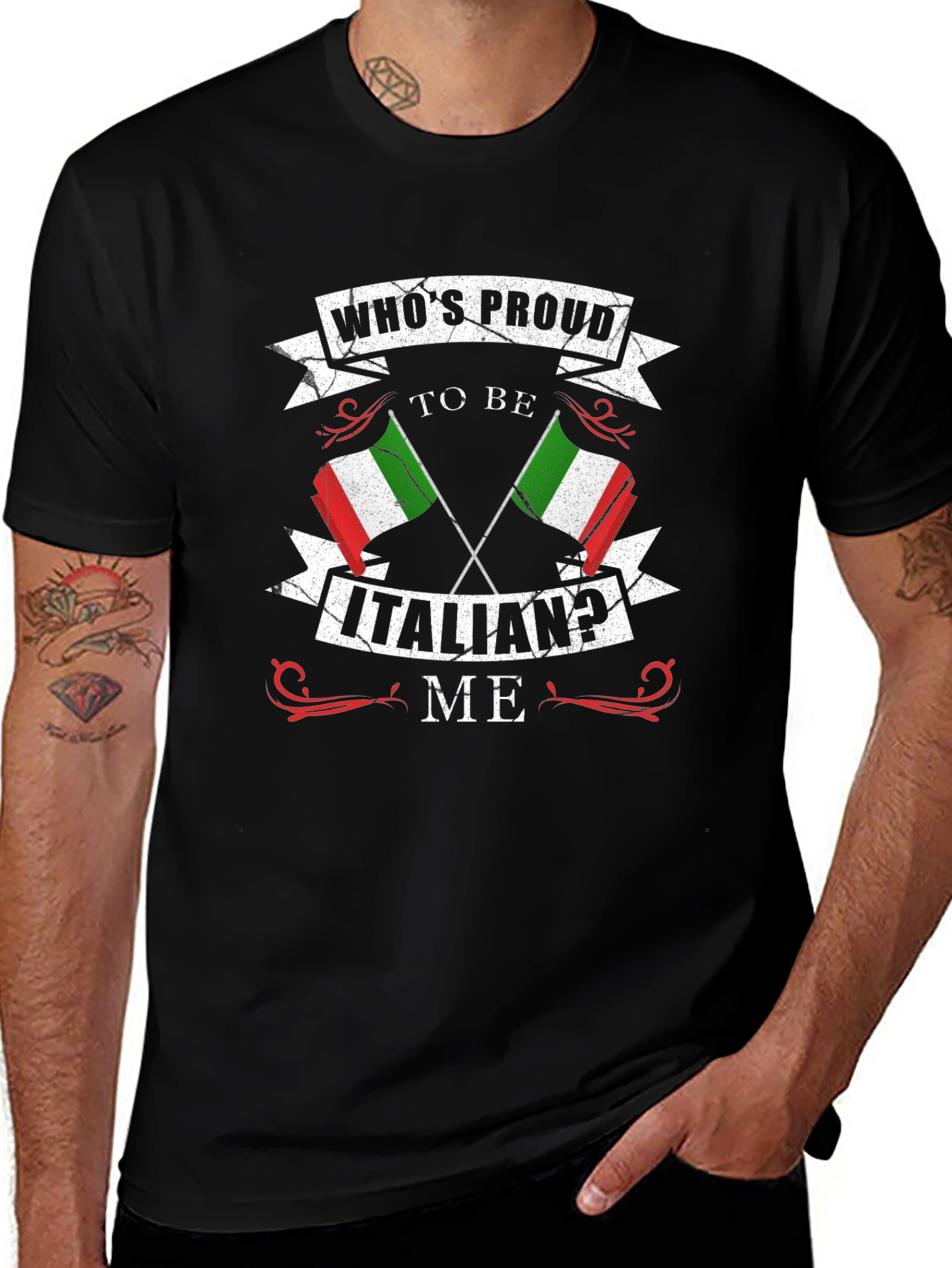 Proud Italian Graphic T-Shirt