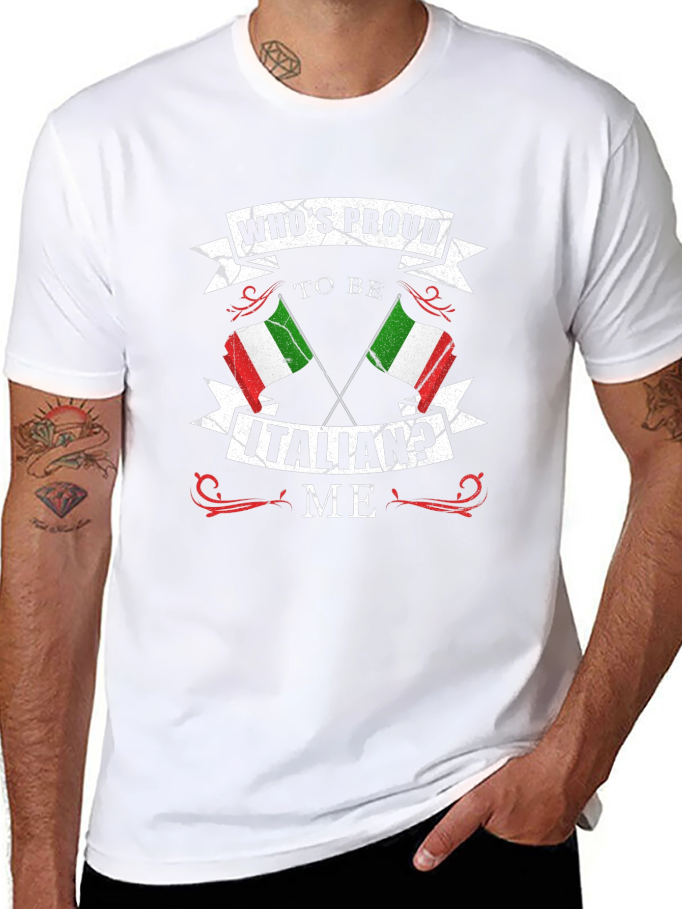 Proud Italian Graphic T-Shirt