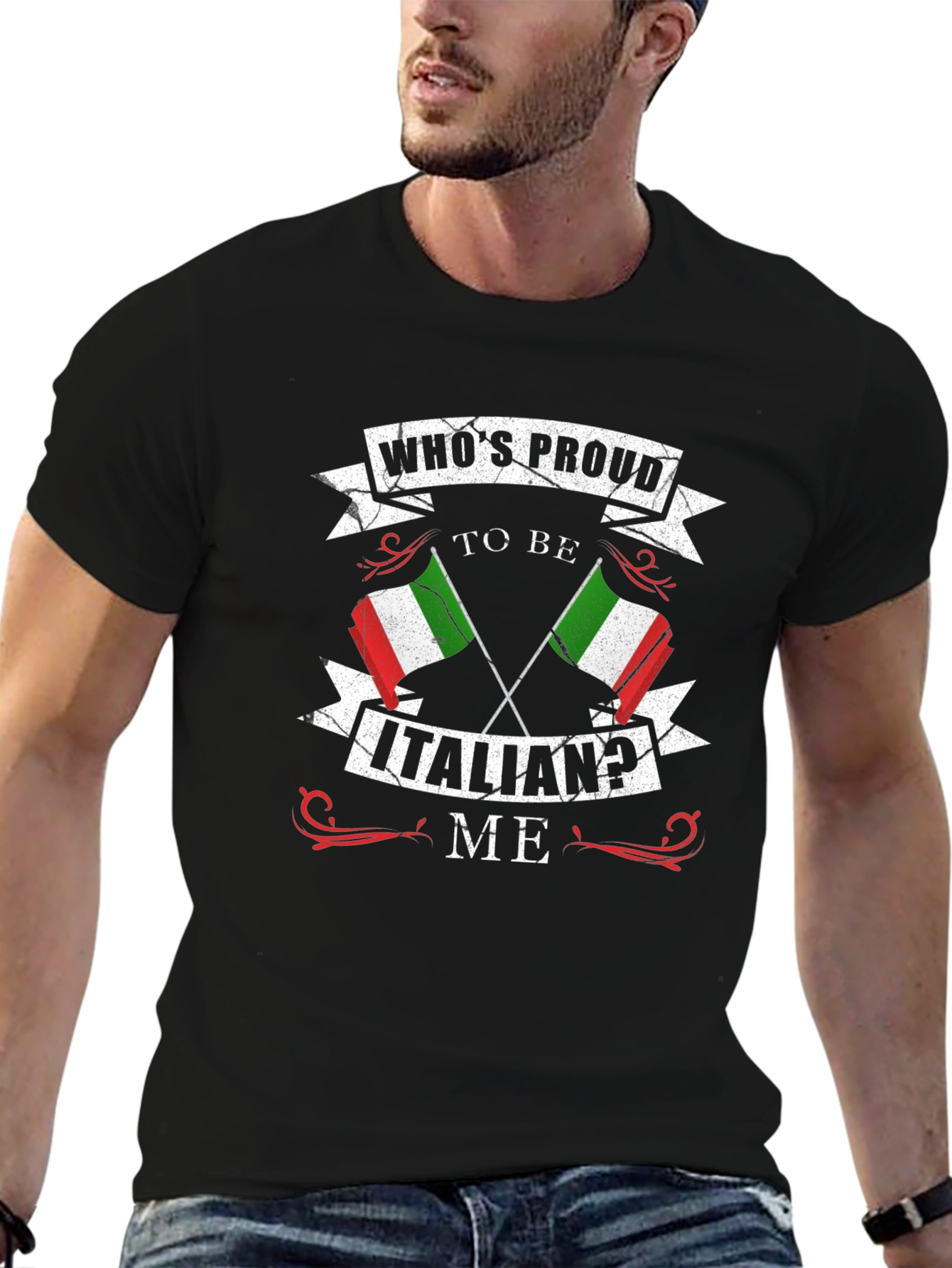 Proud Italian Graphic T-Shirt