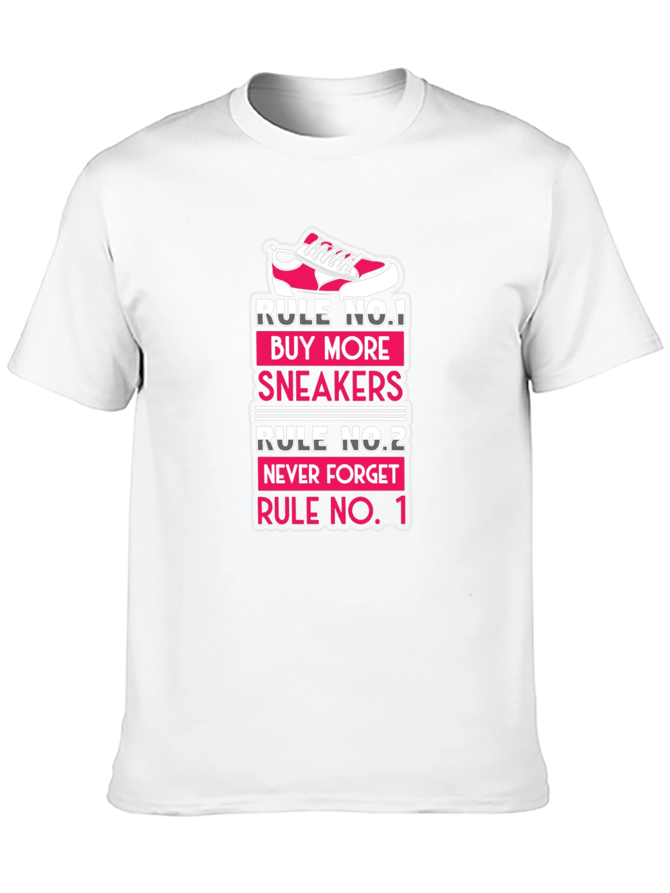 Sneaker Lover T-Shirt - Rule No. 1