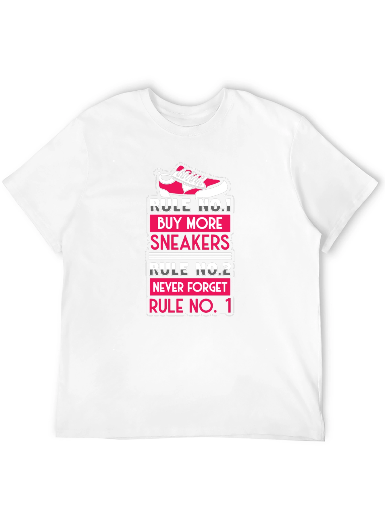 Sneaker Lover T-Shirt - Rule No. 1