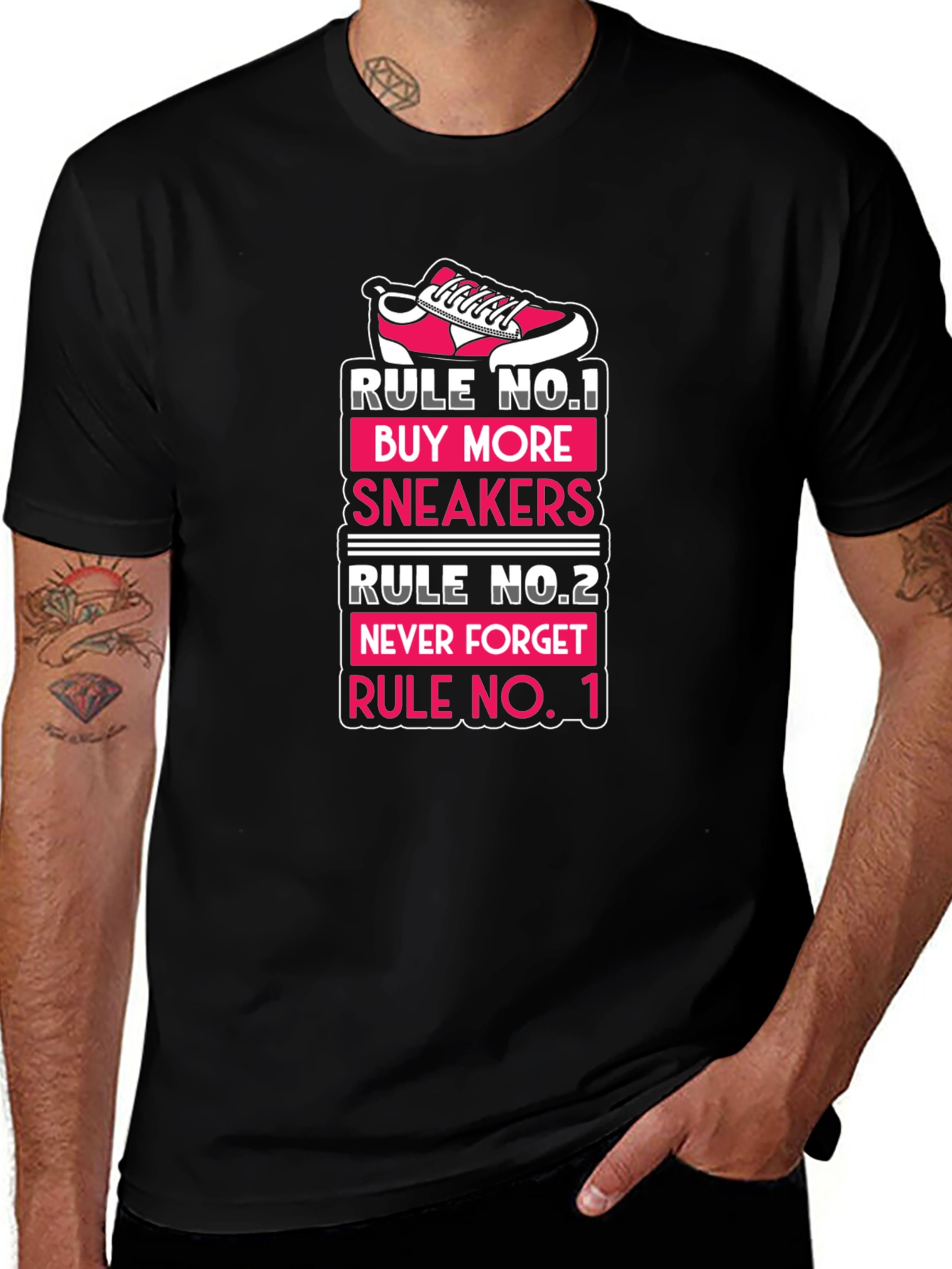 Sneaker Lover T-Shirt - Rule No. 1