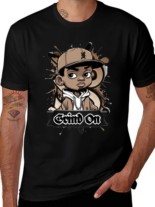 Grind On Graphic Tee - Cool Urban Style