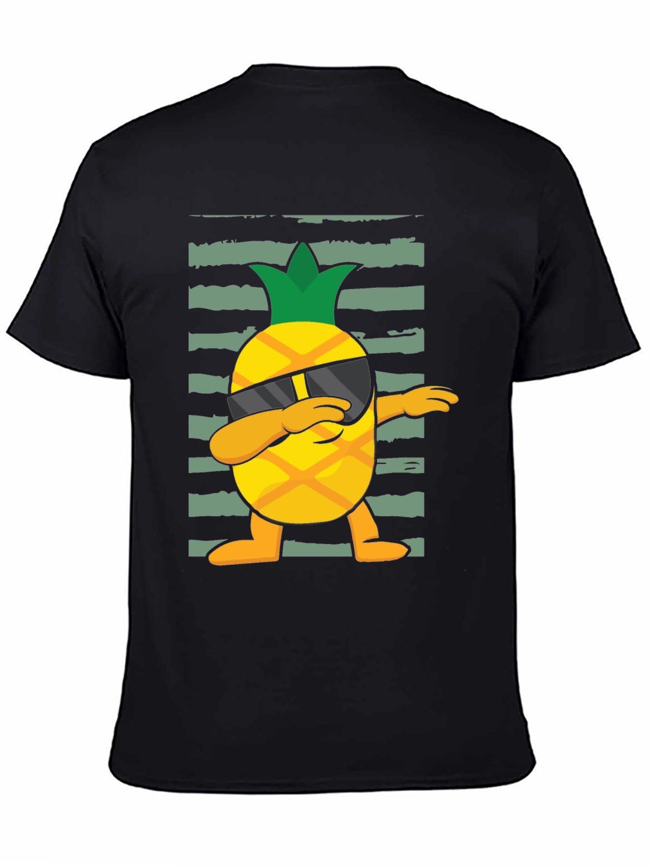 Dabbing Pineapple Graphic Tee - Summer Vibes!