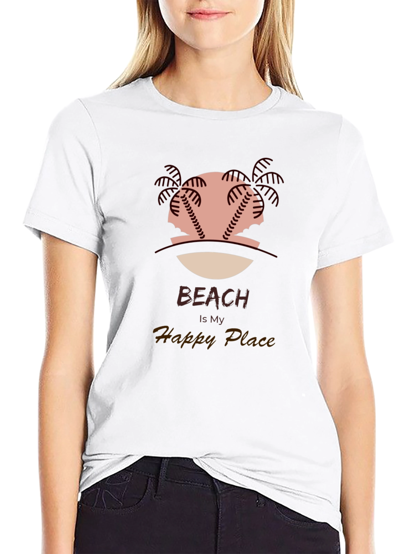 Beach is My Happy Place T-Shirt