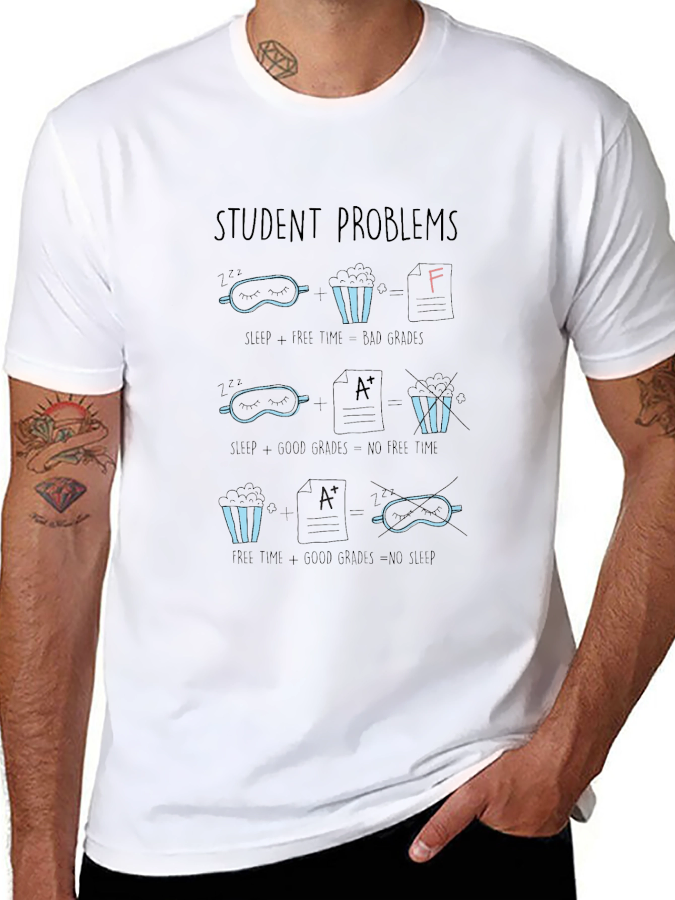 Student Problems Graphic T-Shirt