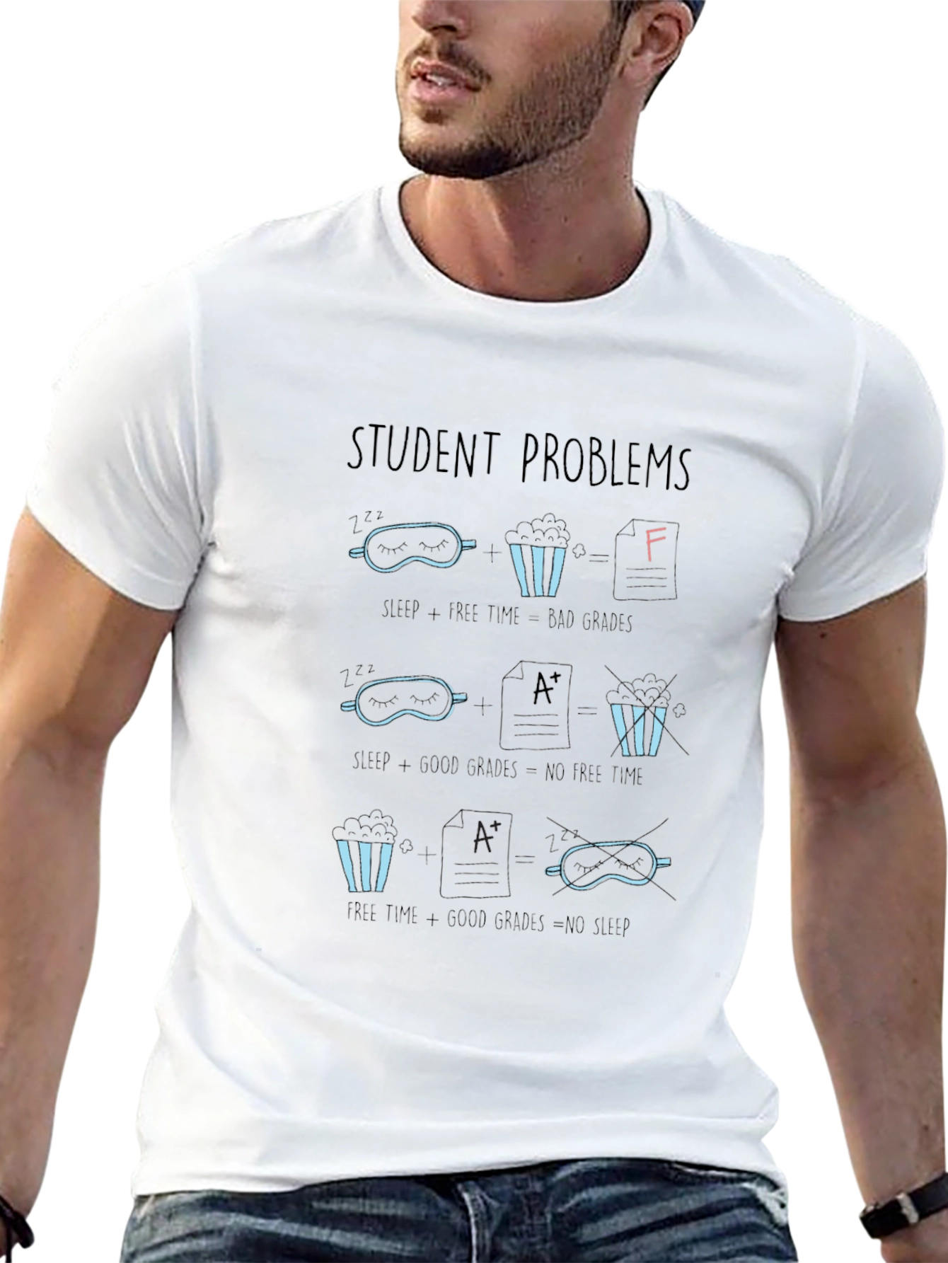 Student Problems Graphic T-Shirt