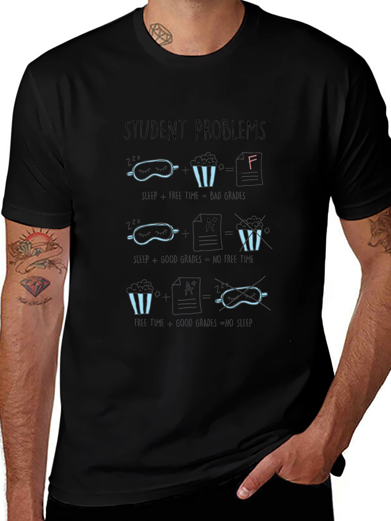 Student Problems Graphic T-Shirt