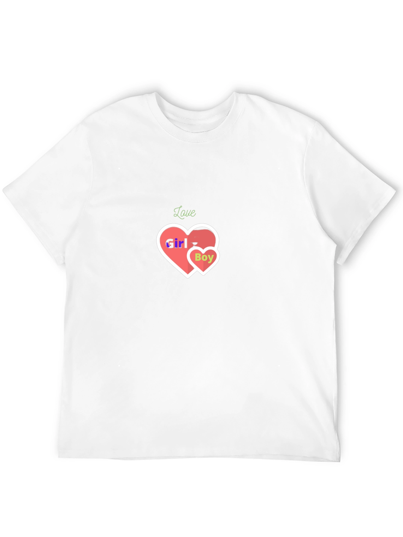 Love Girl & Boy Graphic Tee