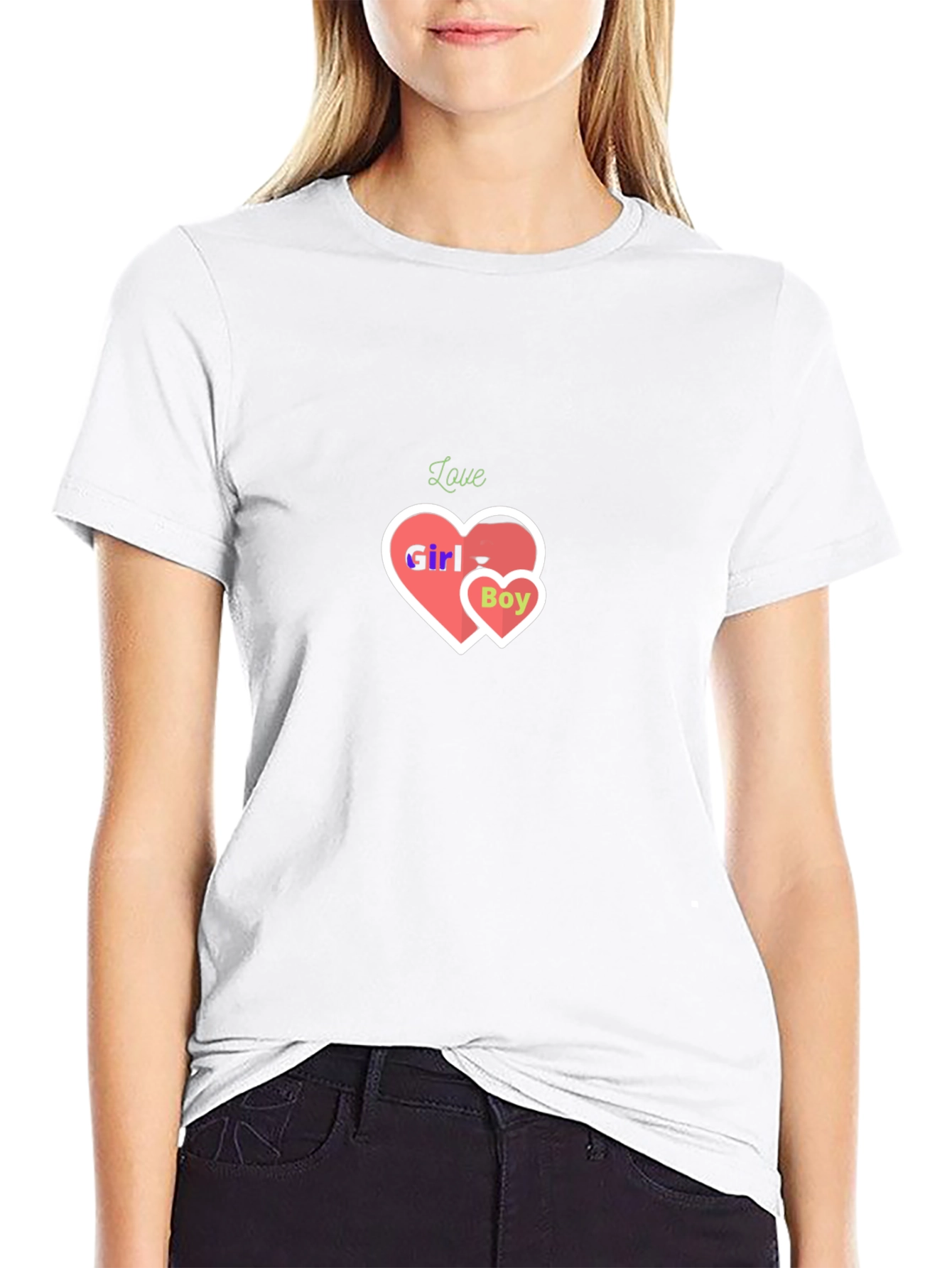 Love Girl & Boy Graphic Tee