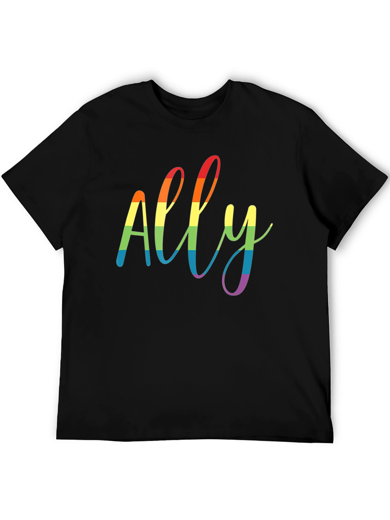 Ally Rainbow Pride T-Shirt