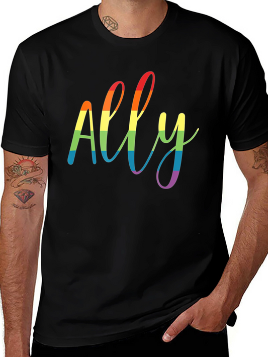 Ally Rainbow Pride T-Shirt