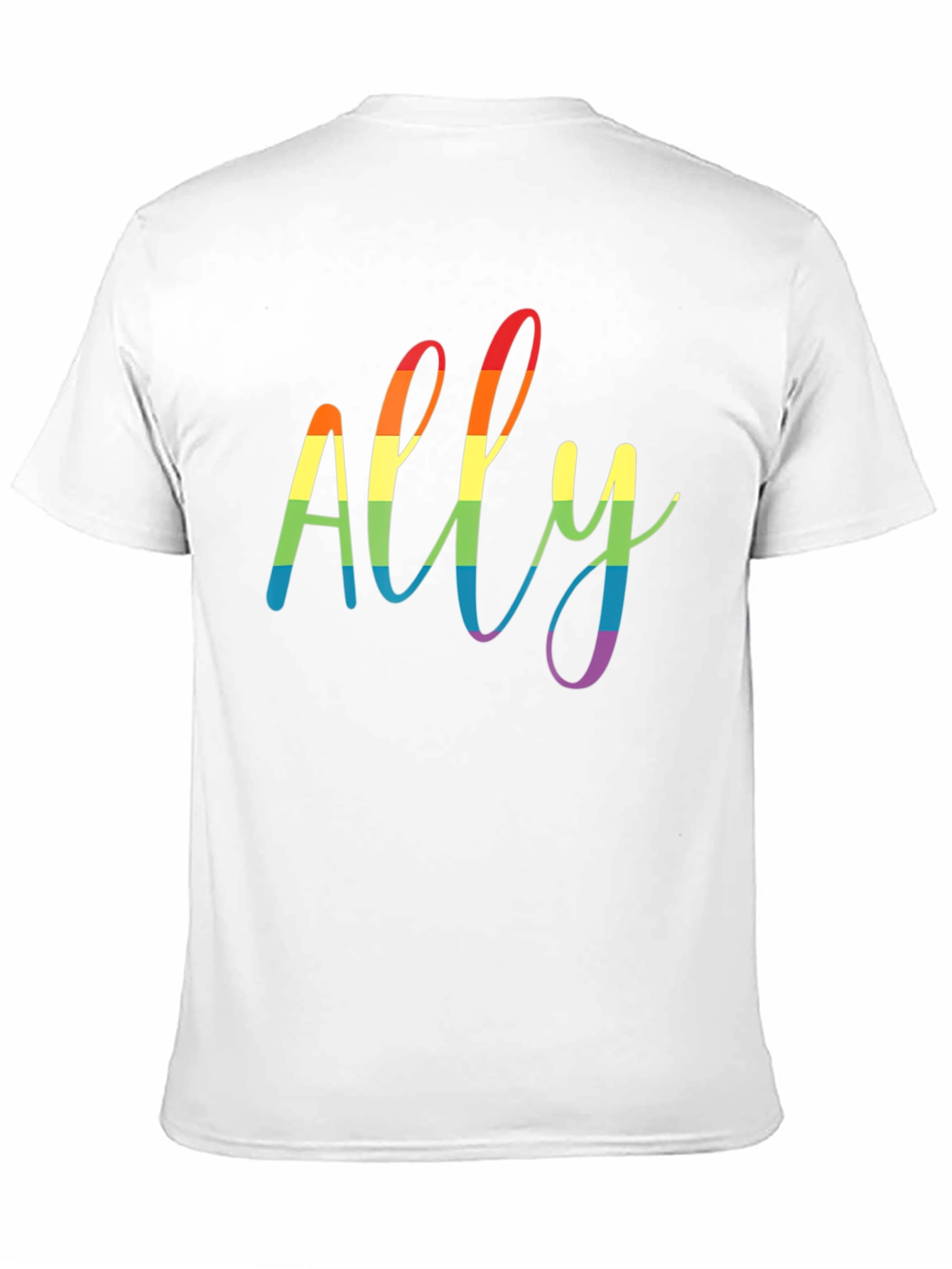 Ally Rainbow Pride T-Shirt