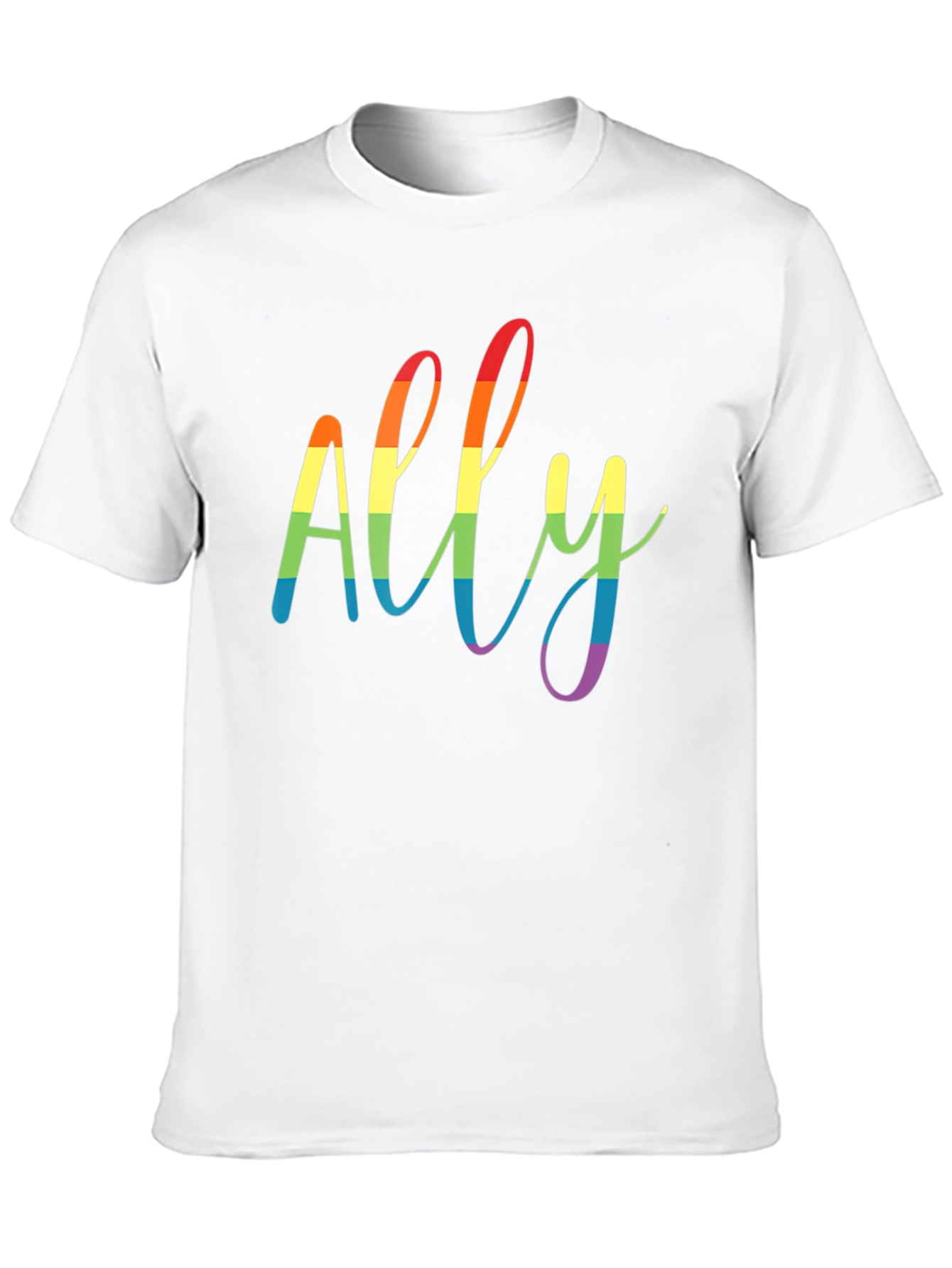 Ally Rainbow Pride T-Shirt