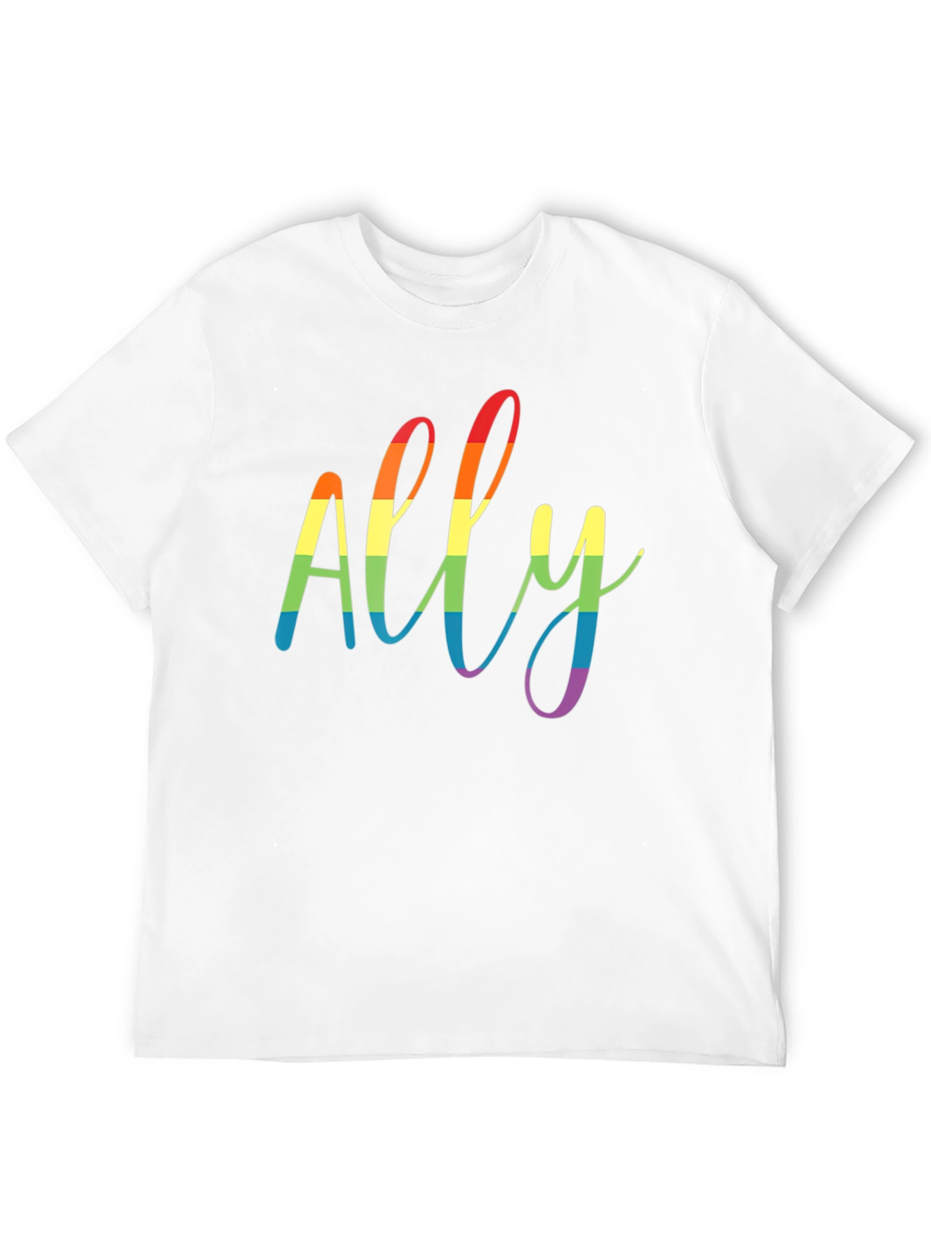 Ally Rainbow Pride T-Shirt