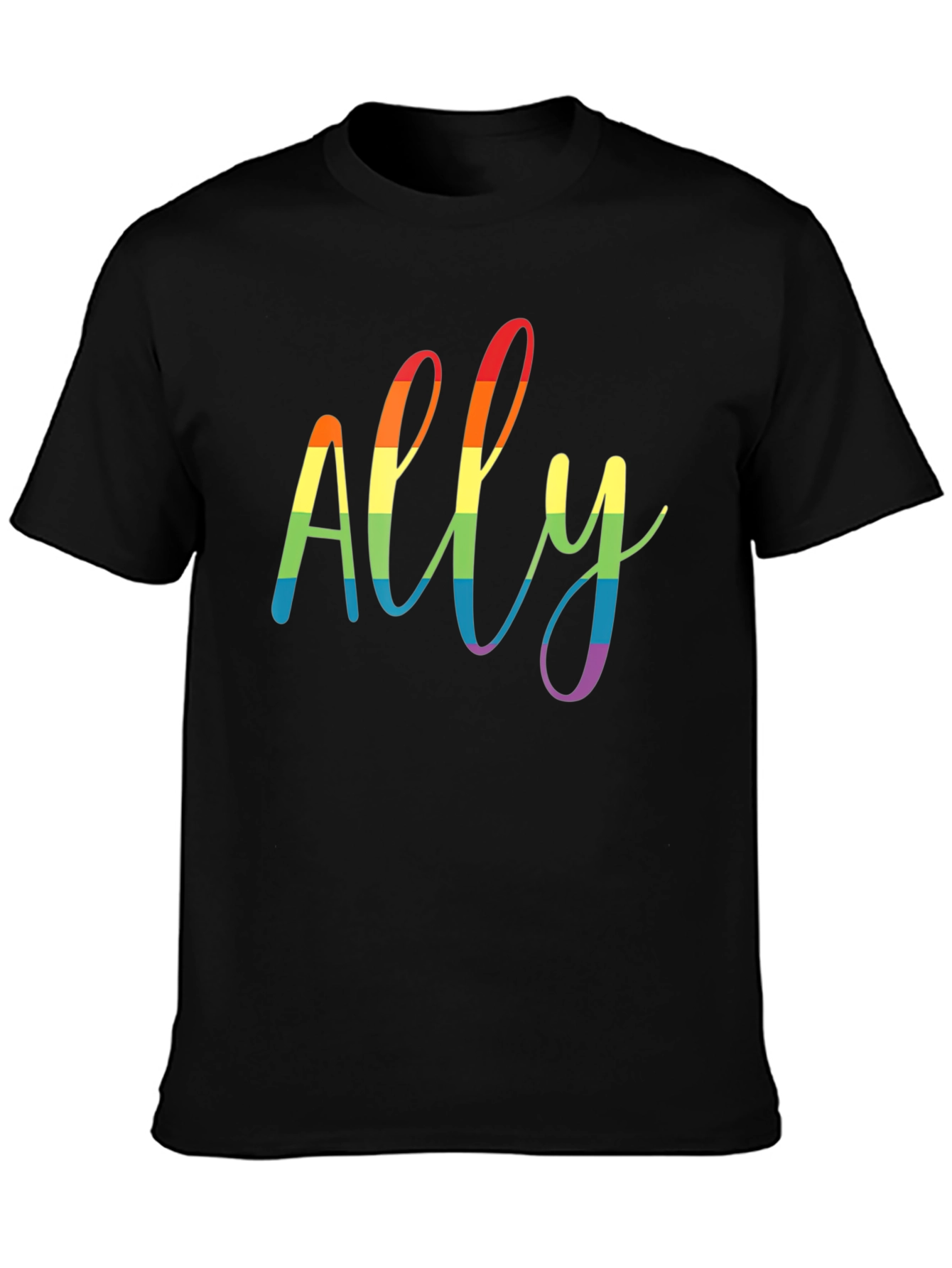 Ally Rainbow Pride T-Shirt