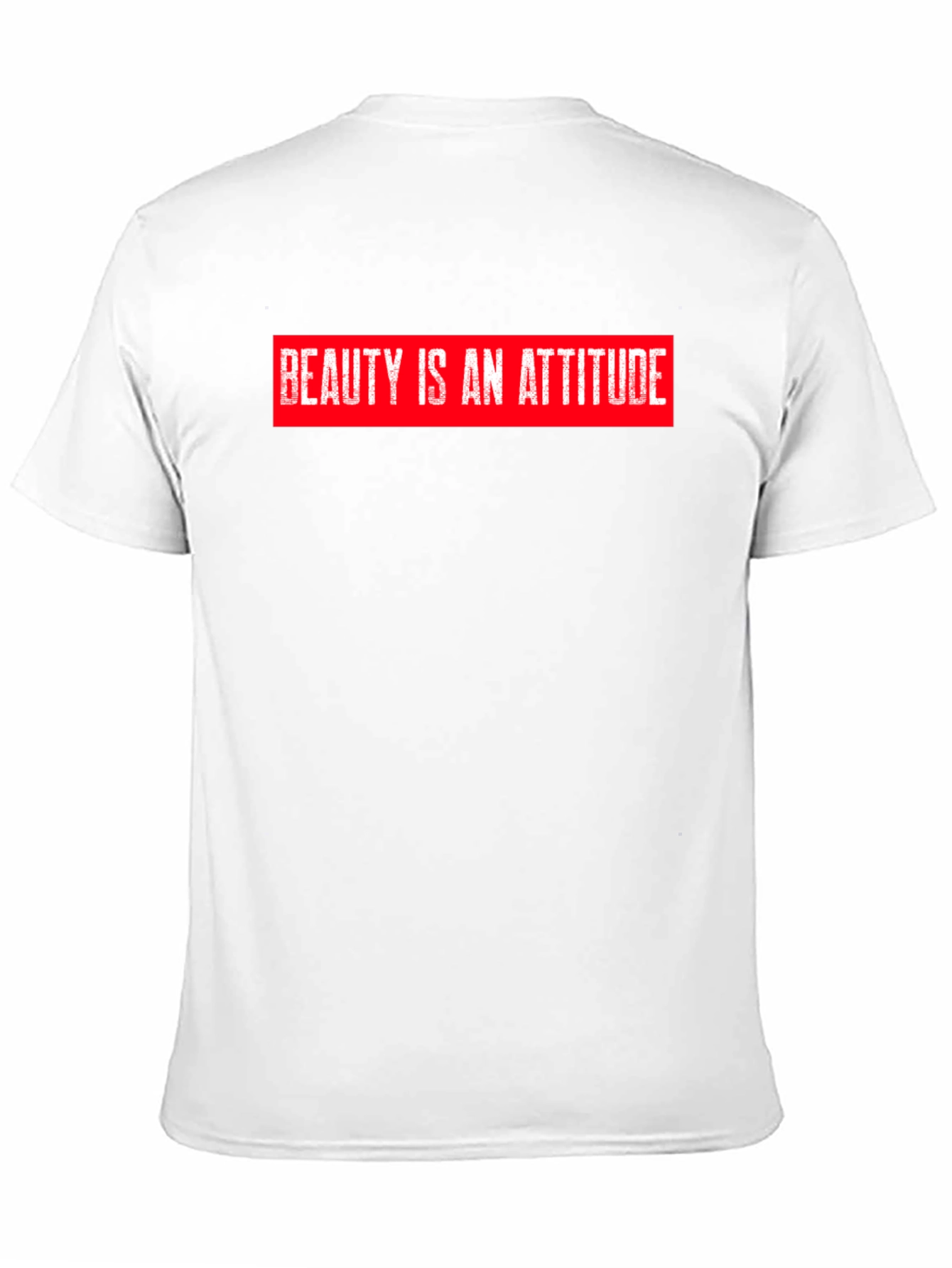 Beauty is an Attitude Black Graphic Tee