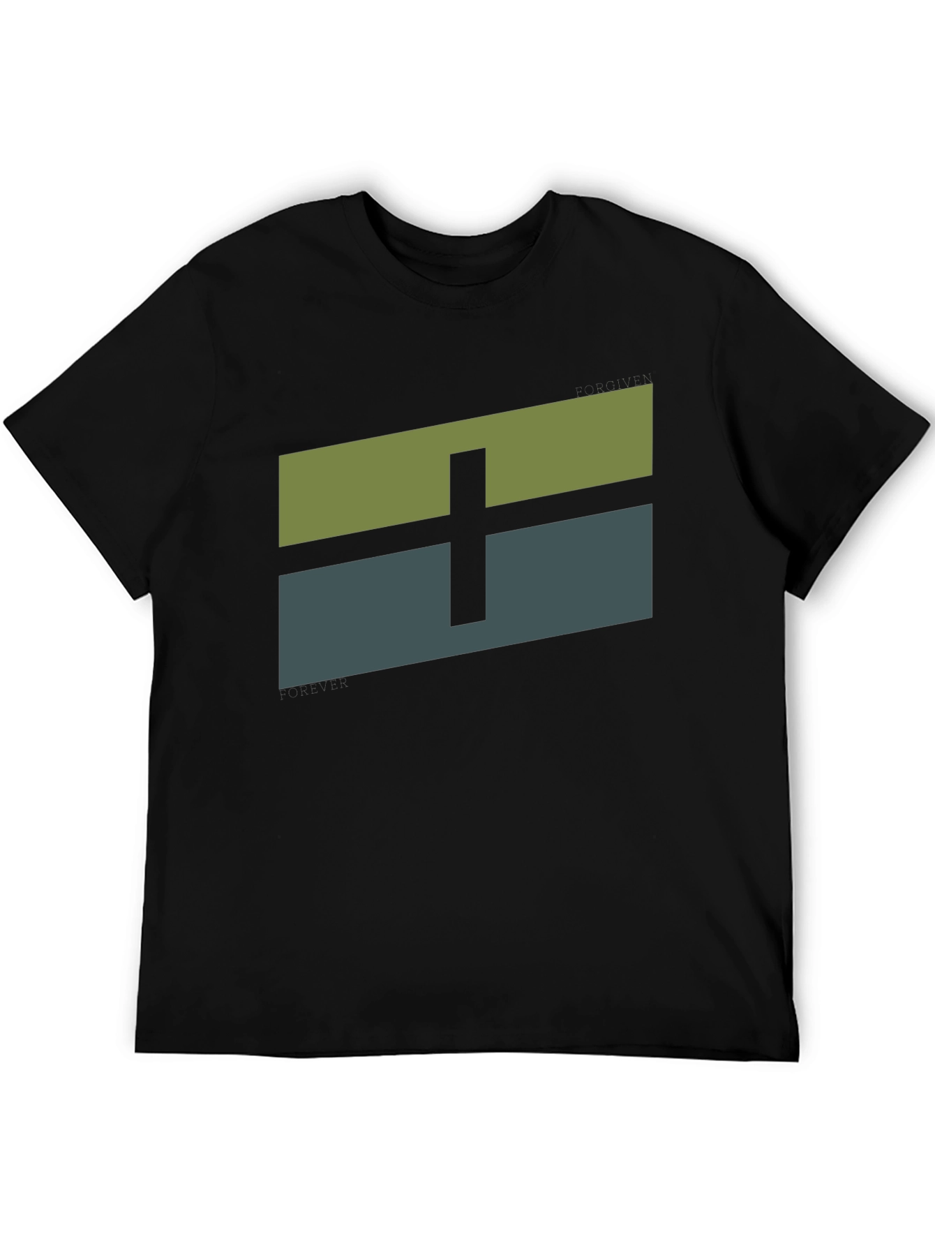 Minimalist Graphic Tee - Plus Sign Design