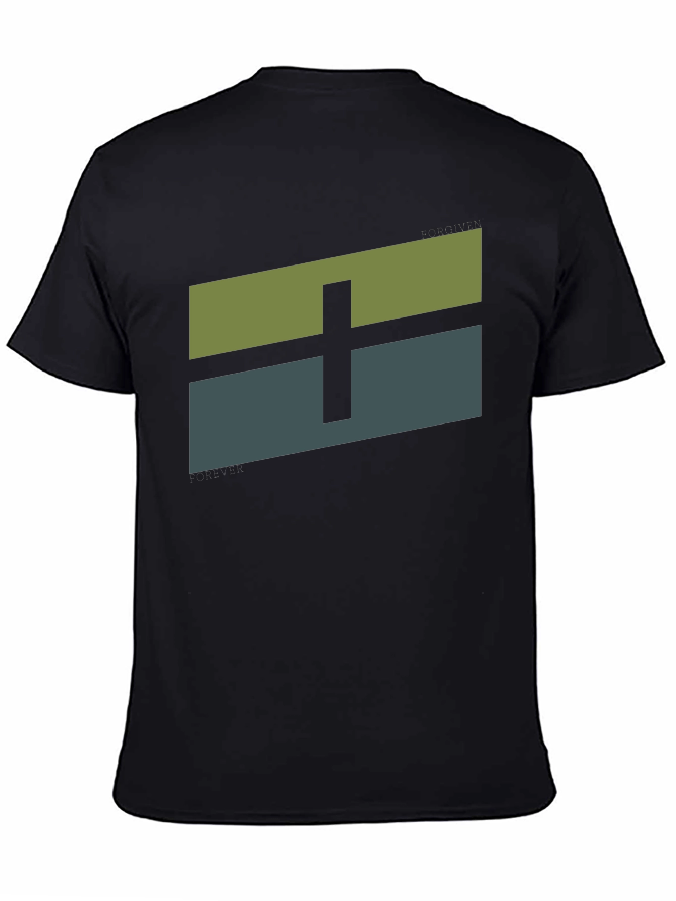 Minimalist Graphic Tee - Plus Sign Design