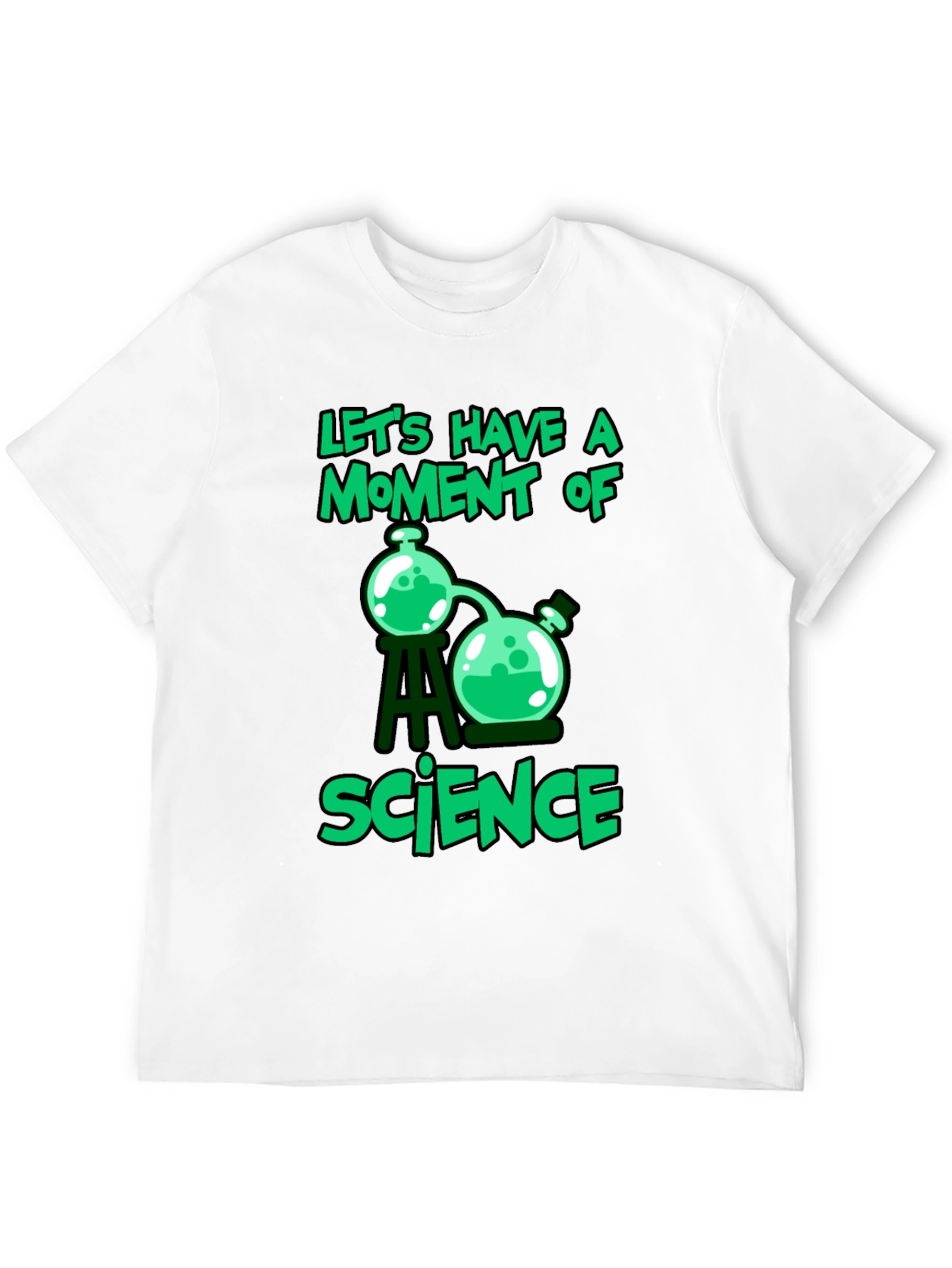 Science Moment T-Shirt Black