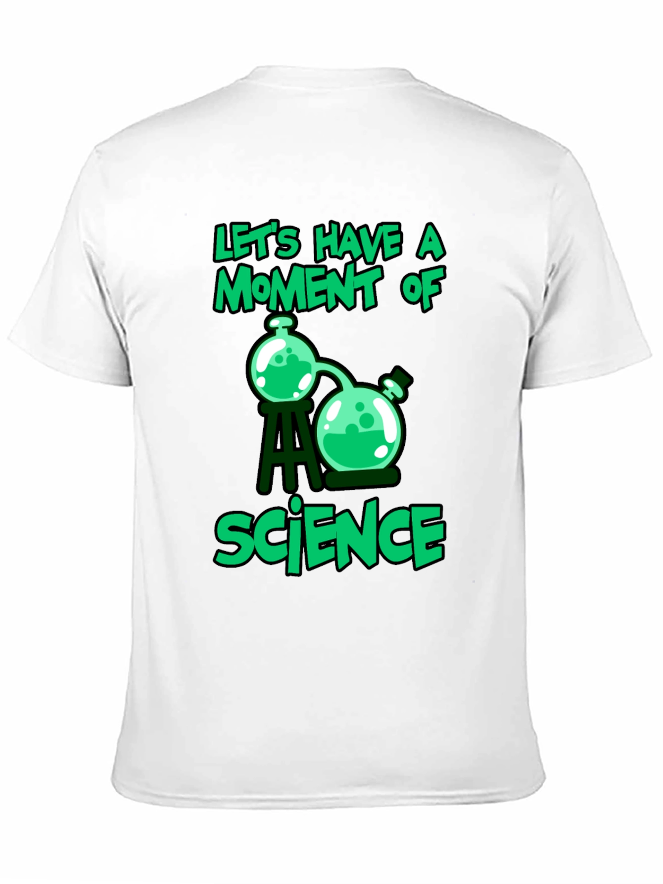 Science Moment T-Shirt Black