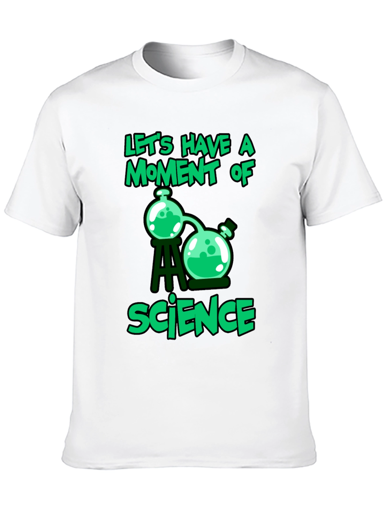 Science Moment T-Shirt Black