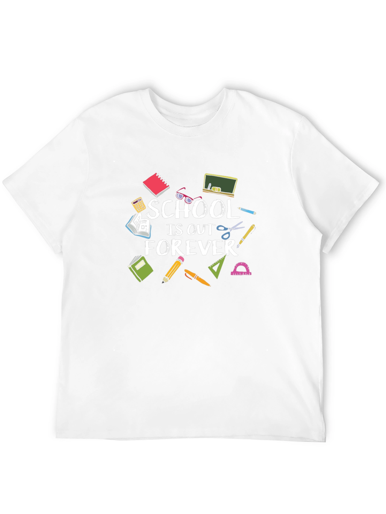 Schools Out Forever Black Graphic Tee