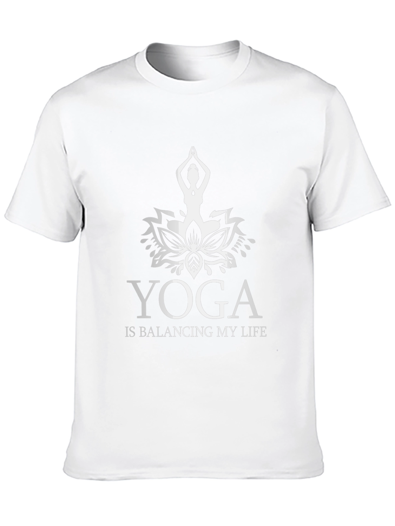 Yoga Balancing Life Graphic Tee