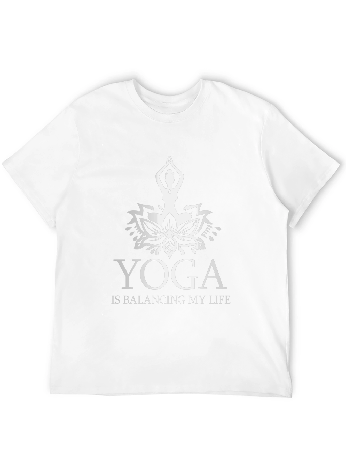 Yoga Balancing Life Graphic Tee