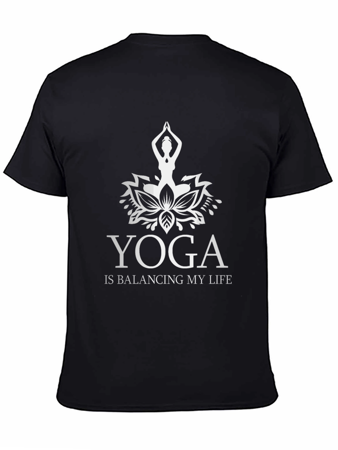 Yoga Balancing Life Graphic Tee