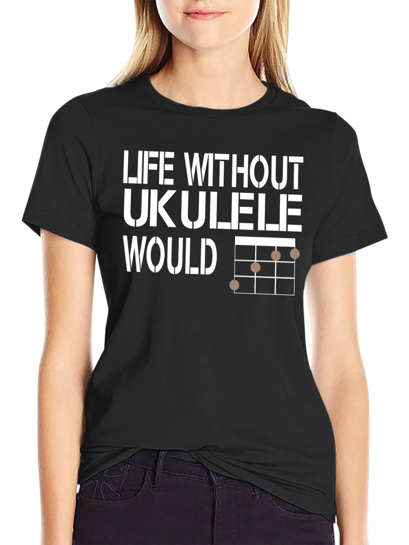 Life Without Ukulele T-Shirt