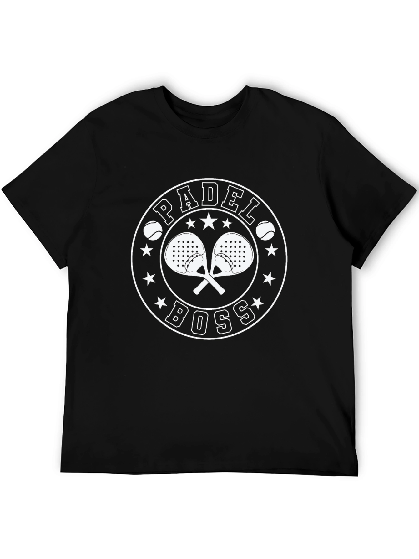 Padel Boss Black T-Shirt