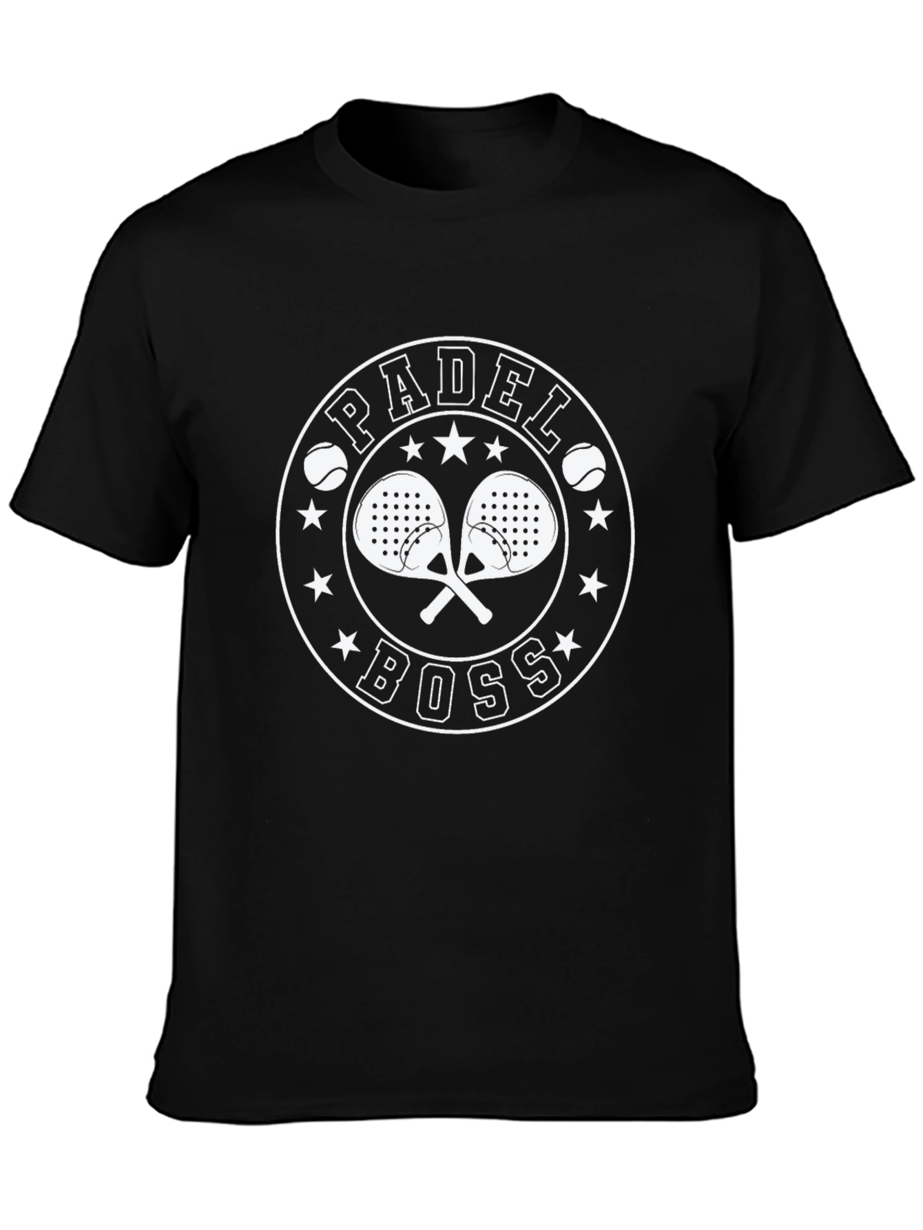 Padel Boss Black T-Shirt
