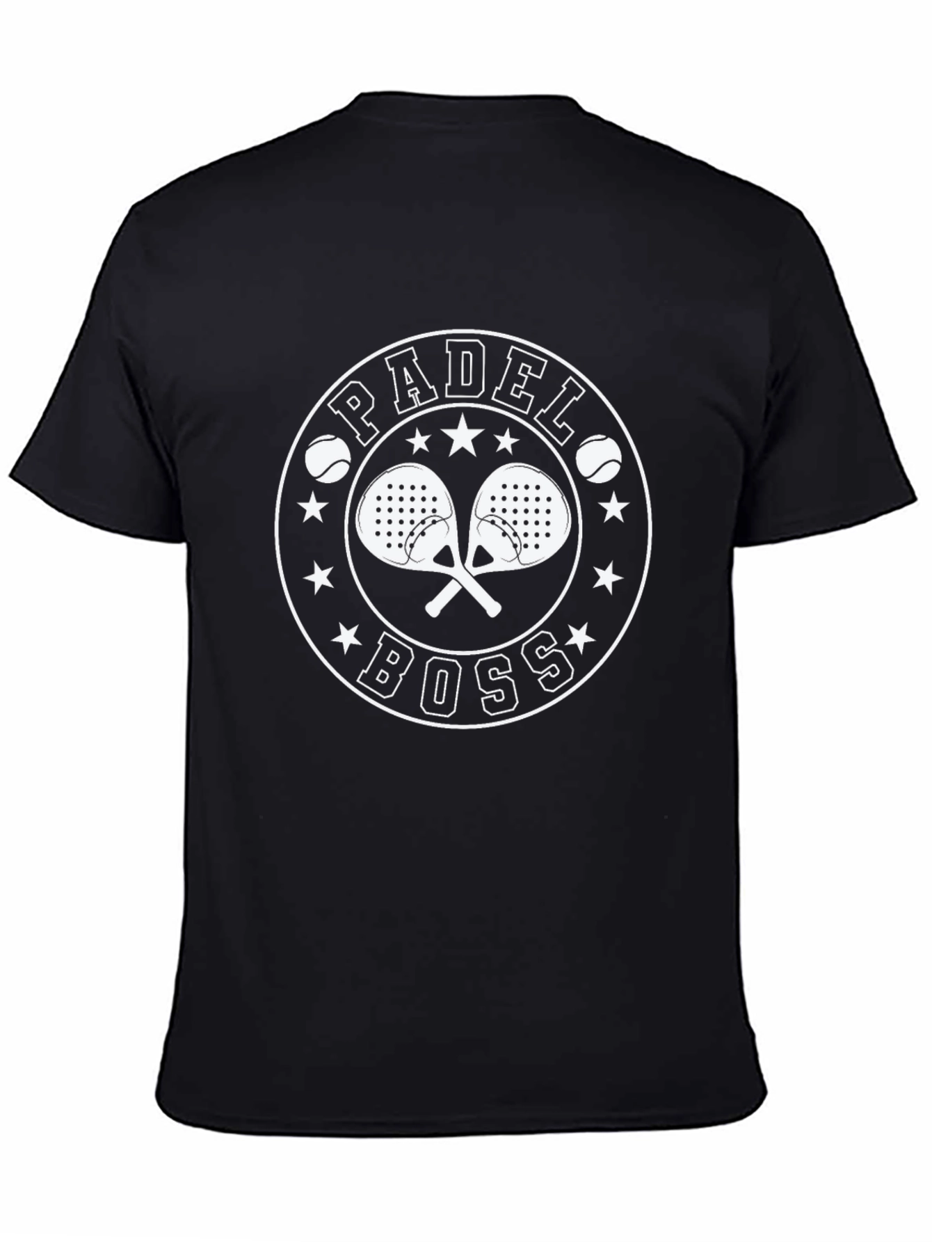 Padel Boss Black T-Shirt